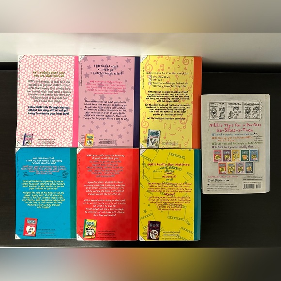 Dork Diaries Series 1-7 by Rachel Renée Russell - Picture 3 of 4